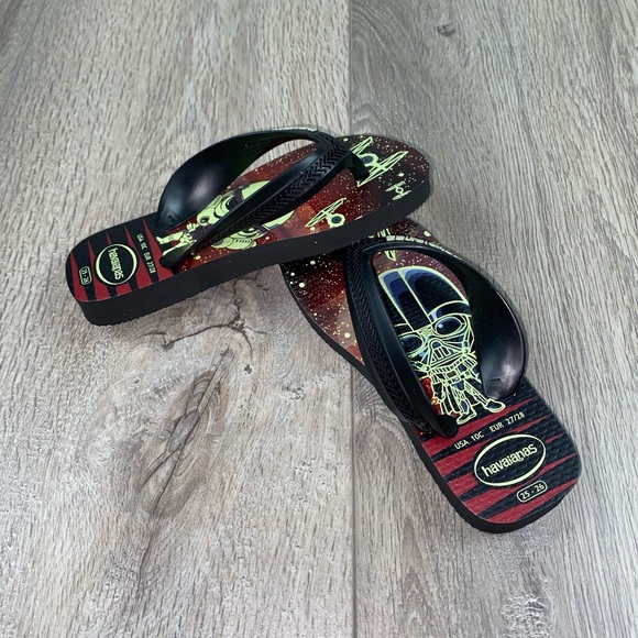 Havaianas Star Wars Flip Flop Size 10T | Stormtrooper Flip Flops Size 10T - Picture 9 of 15